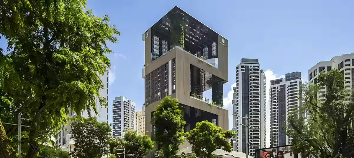 Pan pacific orchard singapore, Global Experience in Complex Facade Projects