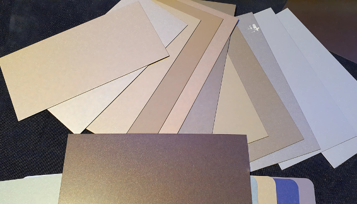 Modern façade materials