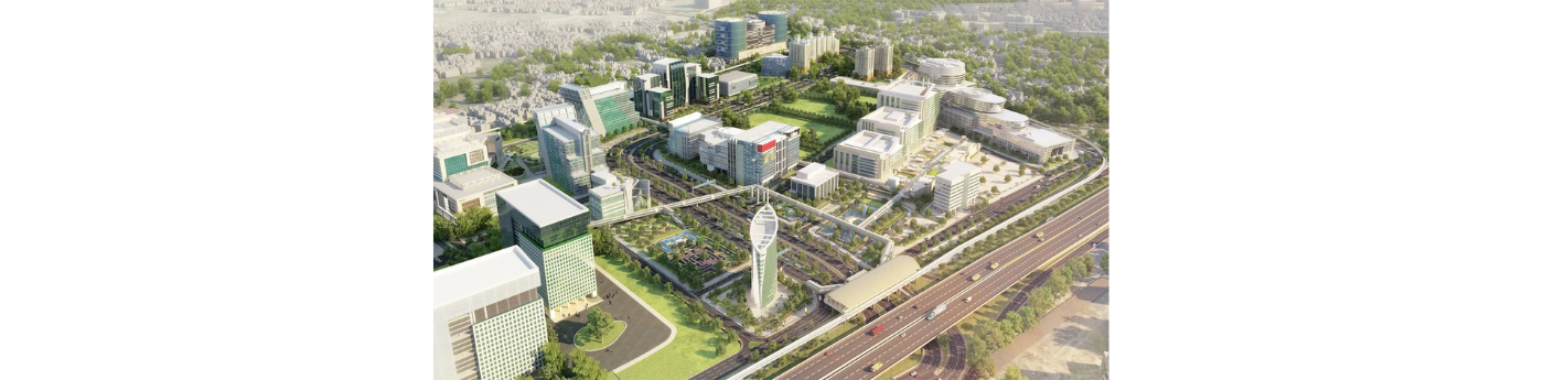 DLF-Cyber-City-Aerial-view