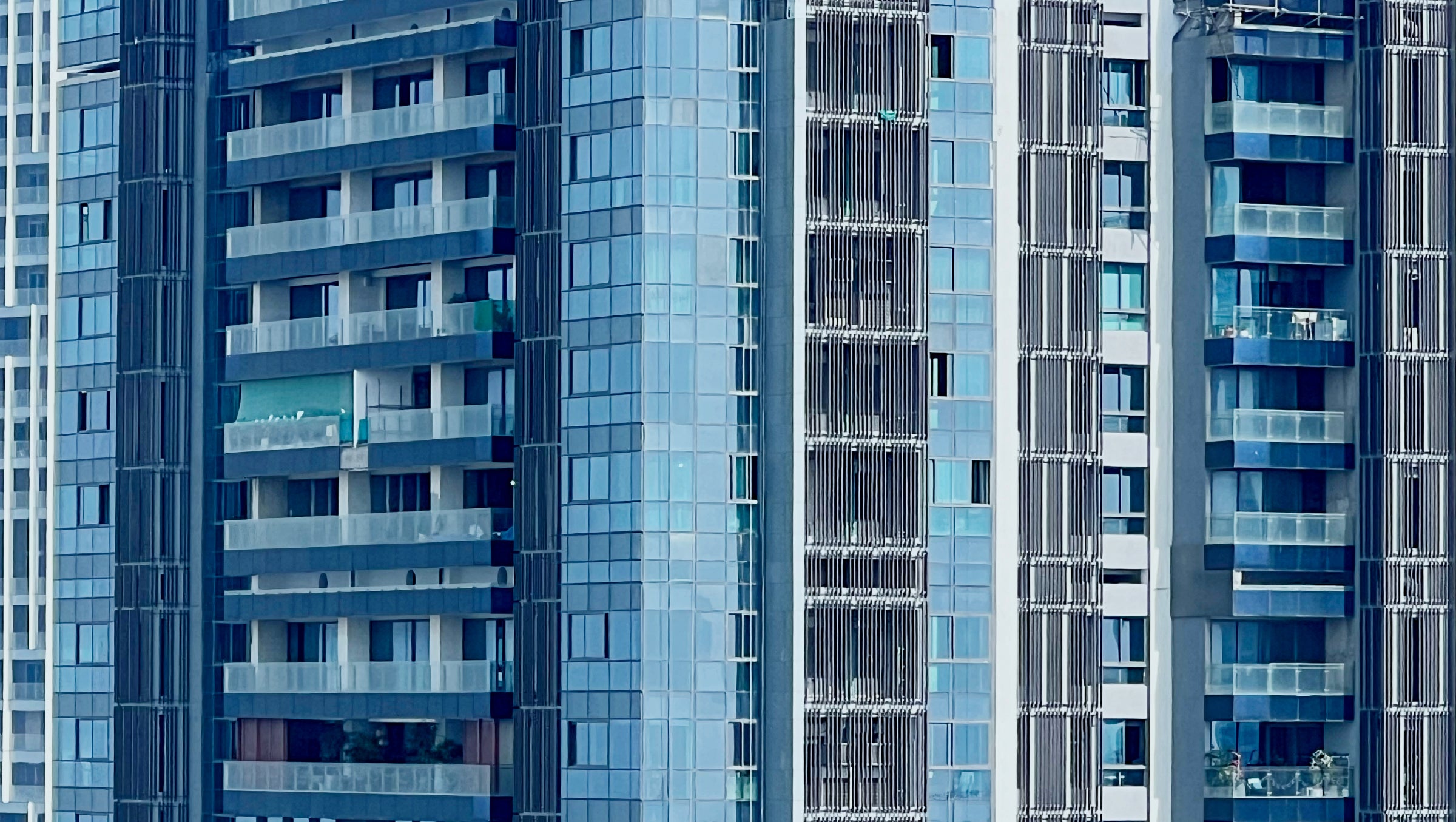 High rise tower facades