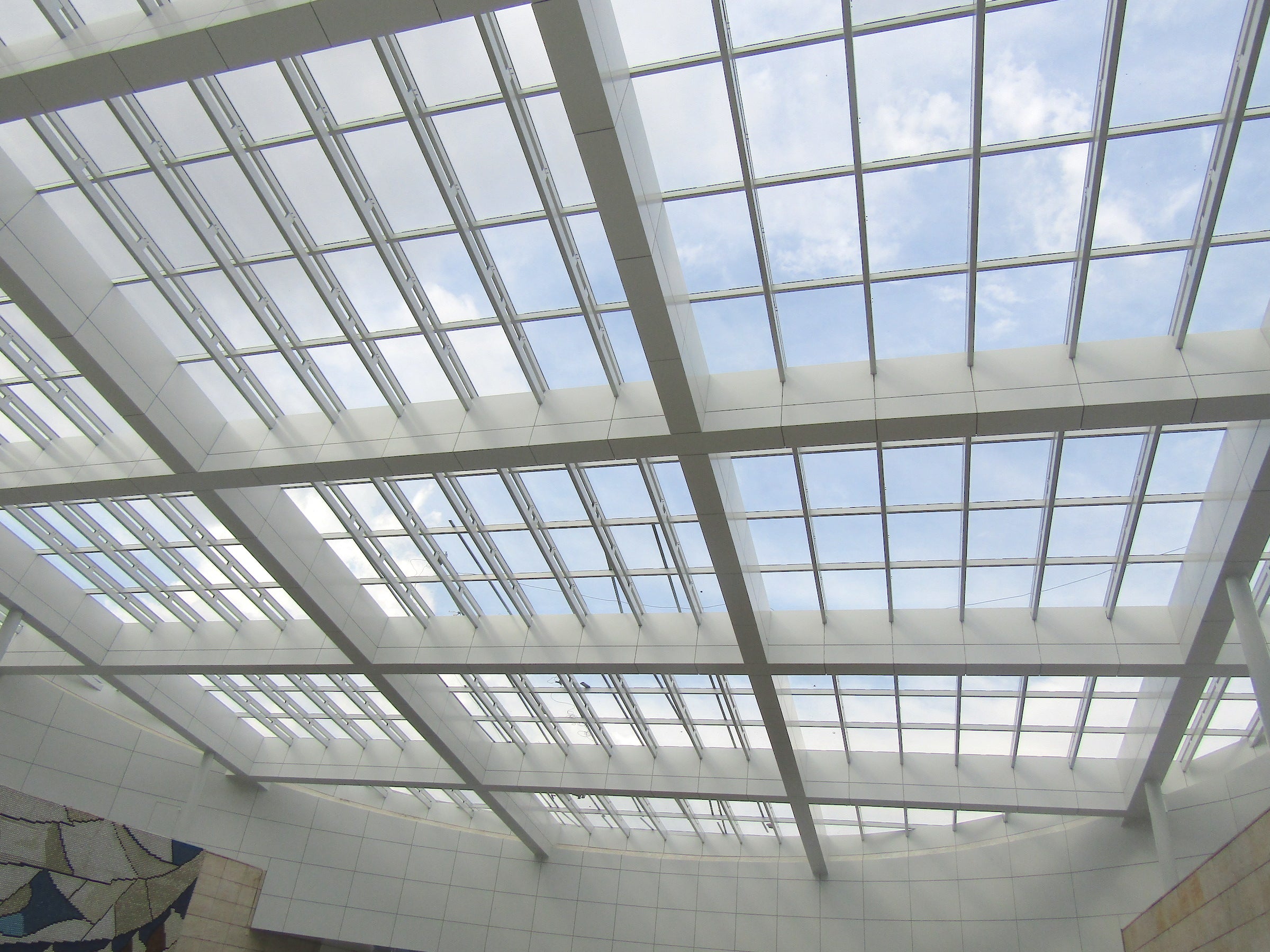 skylight and facade