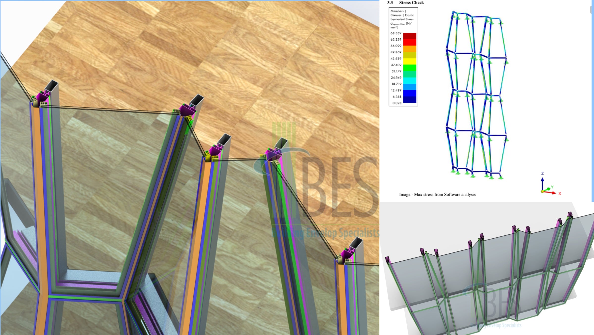 3D modeling for complex architectural structures
