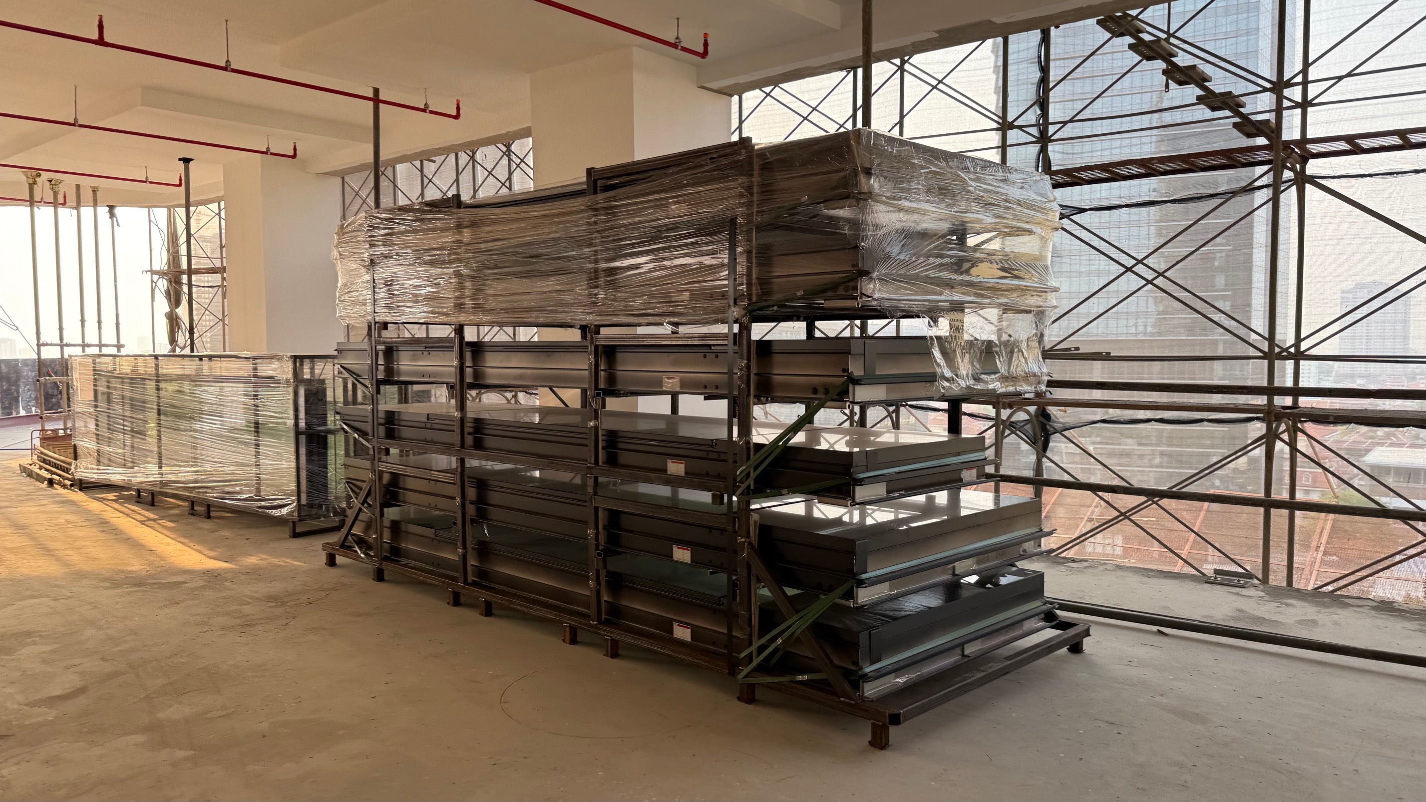 facade fabrication works