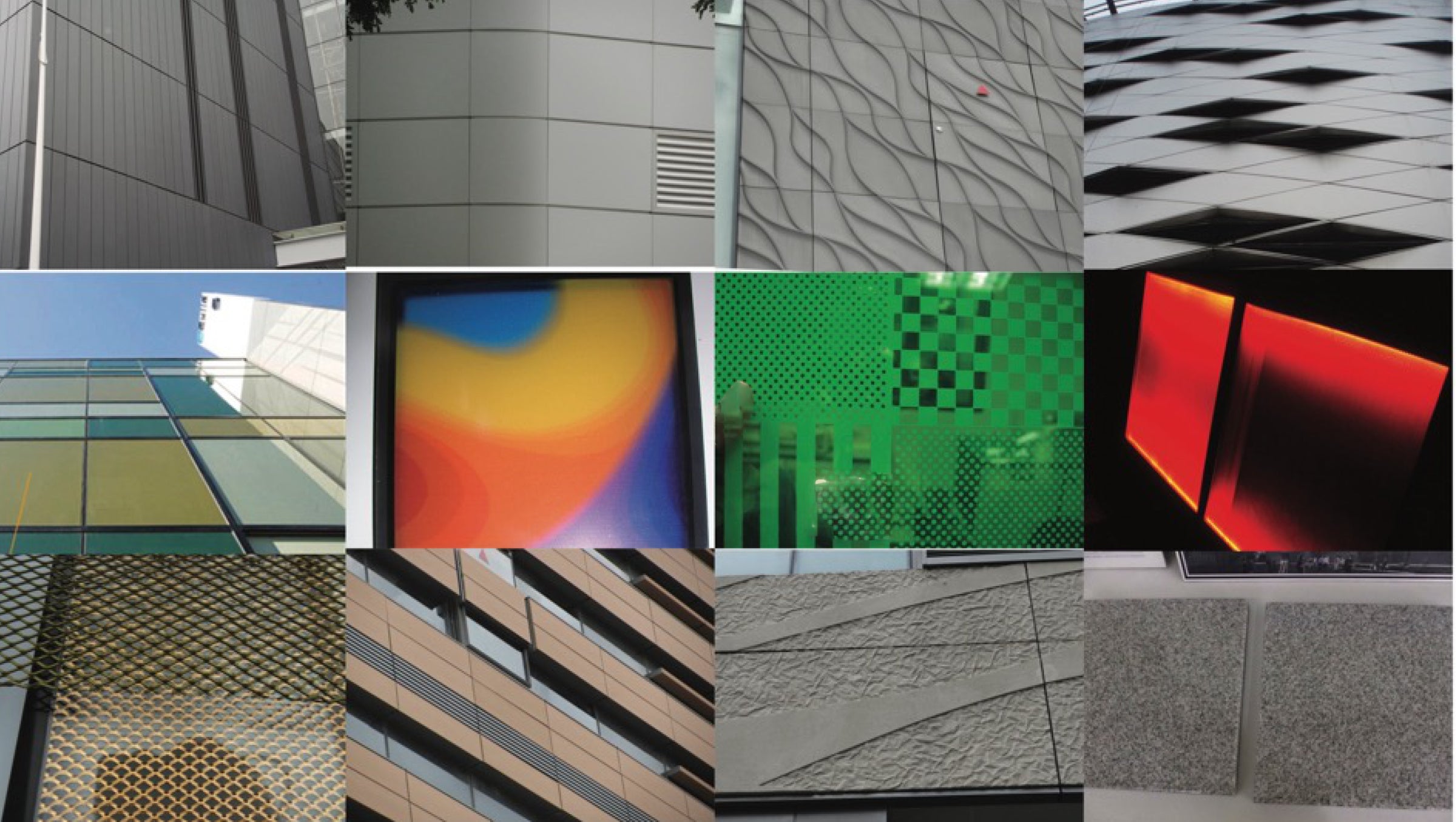 building facade materials