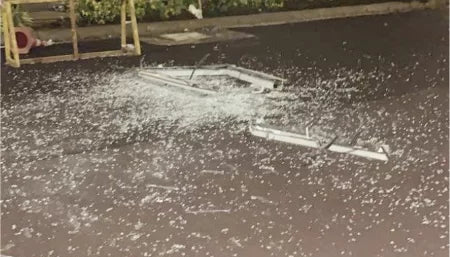 glass facade failure