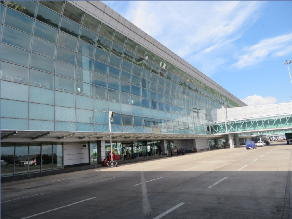 Kolkata airport facades