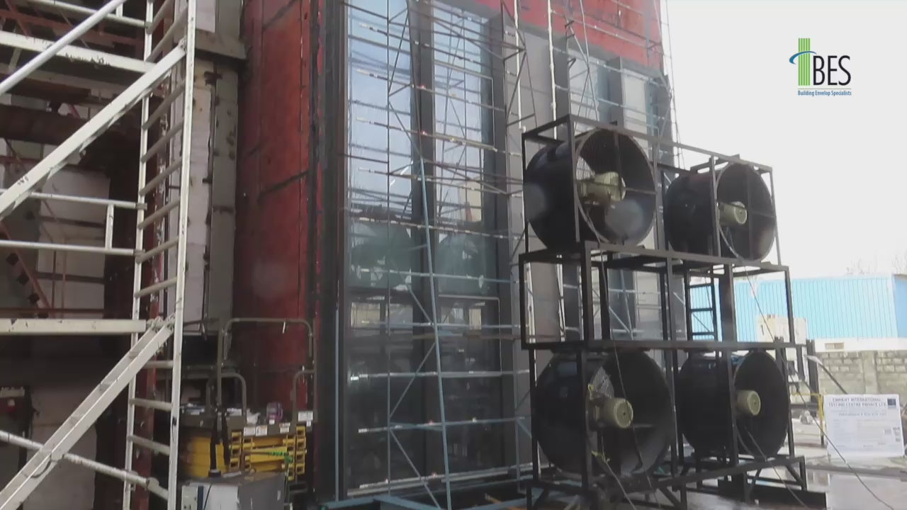 Load video: facade testing